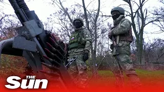Russian military fights back Ukrainian army and holds Zaporizhzhia