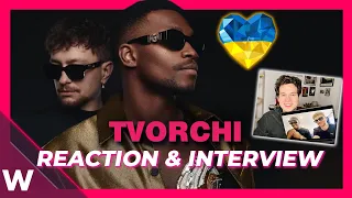 🇺🇦 TVORCHI "Heart of Steel" Revamp Reaction & Interview | Ukraine Eurovision 2023