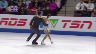 2016 Skate Canada   Pairs   LP   Xiaoyu Yu & Hao Zhang