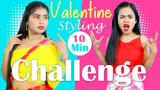 Valentine Special 10 minute DIY Styling Challenge | DIYQueen