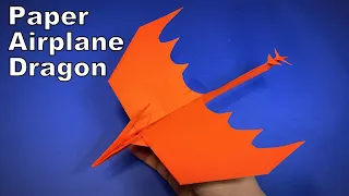 Origami Airplane | How to Make a Paper Airplane Flying Dragon | Origami Hang Glider