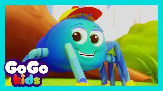Itsy Bitsy Spider | Sing Along | GoGo Kids - Nursery Rhymes & Baby Songs