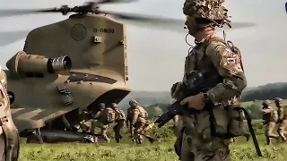 British Grenadier Guards Train With U.S. Army Helicopters