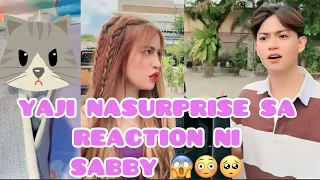 YAJI NASURPRISE SA REACTION NI SABBY 😱😳🥺 YABBY DEFENDERS YABBY WARRIORS ❤️💞😍