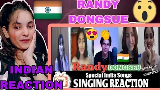 Randy Dongseu Spesial Lagu India - Singing Reaction Ome Tv | The Indian Royal | INDIAN REACTION