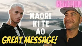 The Message! | Stan Walker-MĀORI KI TE AO (Official Lyric Video) - First Time REACTION
