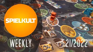 Weekly 21/2022 // Brettspiel-Reviews, Spieletreff, Preview