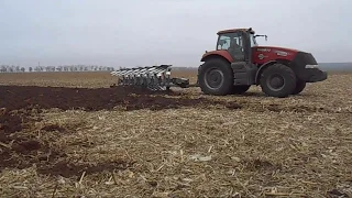 трактор Case IH Magnum mx 340  Плуг EuroDiamant - лемкен