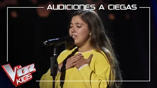 Rocío Avilés - No te pude retener | Blind auditions | The Voice Kids Antena 3 2021