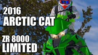 TEST RIDE: 2016 Arctic Cat ZR 8000 Limited