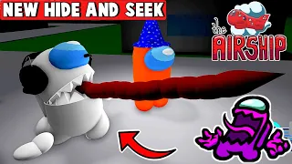 Among Us - Hide and Seek - Hider+Seeker Gameplay (Roblox) Part 96