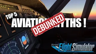 CONQUER YOUR FEAR OF FLYING! | My TOP 5 Aviation Myths DEBUNKED