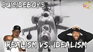 $B BREAKING DOWN THE DIFFERENCE!!! | $UICIDEBOY$ - REALISM VS IDEALISM Reaction