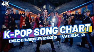 (TOP 150) K-POP SONG CHART | DECEMBER 2023 (WEEK 2)