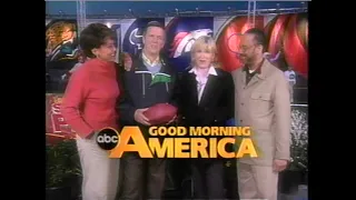 2003 Good Morning America: Super Bowl Commercial - Aired January 26, 2003