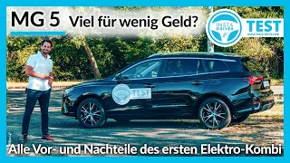 MG 5 Test | Elektro-Kombi MG 5 günstiger als ein vergleichbarer Verbrenner