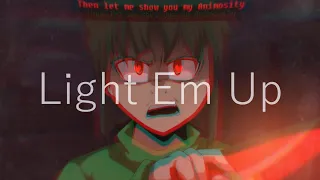 Glitchtale AMV Light Em Up(My Songs Know What You Did In The Dark). Animation by Camila Cuevas