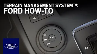 Terrain Management System™ | Ford How-To | Ford