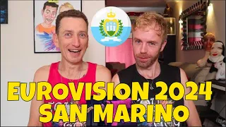 SAN MARINO EUROVISION 2024 REACTION - MEGARA - 11:11
