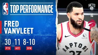 Fred VanVleet Records #NBAPlayoffs Career-High 30 PTS & 11 AST