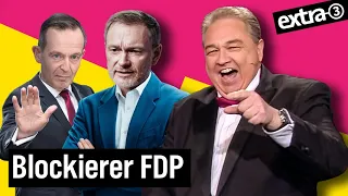 Nach Berlin-Wahl: Profilkrise der FDP (mit Oliver Kalkofe) | extra 3 | NDR