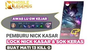 Lock Nick Kasar Part 2, Incar Sampai Tobat Ganti Nick, Buat Mati 13 Kill 0!