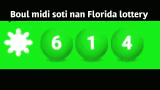 Boul midi ki soti nan Florida lottery