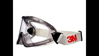 Защитные закрытые очки 3М 2890А, ацетатные прозрачные