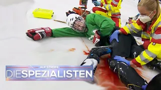 Schlittschuh im Bein! Rätselhafter Unfall beim Eishockey-Training | Die Spezialisten | SAT.1