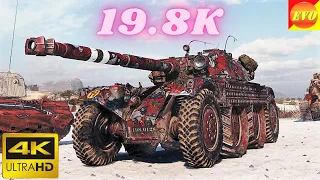 Panhard EBR 105 - 19.8K Spot + Damage &  EBR 105 - 16K  World of Tanks Replays