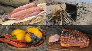 3 day primitive beach crafts and cooking