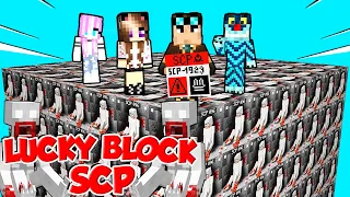 LUCKY BLOCK GIGANTI DEGLI SCP SU MINECRAFT!!!