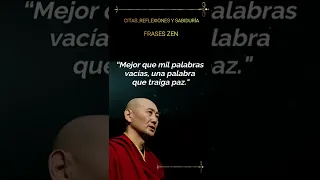 7 frases sabias de los Zen #shorts