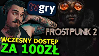 Frostpunk 2 NADCHODZI, ale ze Wczesnym Dostępem... | Kiszak Ogląda FLESZ TVGry