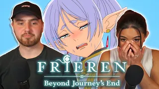 We FINALLY Watched Frieren And CRIED?! - Frieren: Beyond Journeys End Episode 1 REACTION!