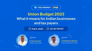 Union Budget 2023: Analysis of direct tax and GST proposals for businesses