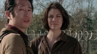 The Walking Dead Glenn Proposes To Maggie Clip S3E15