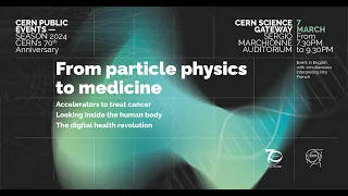 Live: From particle physics to medicine