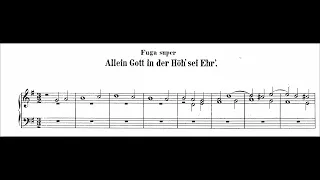 J. S. Bach - Allein Gott in der Höh´ sei Ehr´ | BWV 716 (Hauptwerk - Noordbroek)