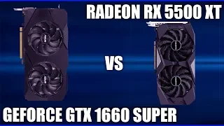Видеокарта Radeon RX 5500 XT vs Geforce GTX 1660 SUPER. Сравнение!?
