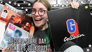 RECORD STORE DAY JULY 2021 | Vlog + Record Haul