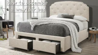 How to unbox and assemble a Wayfair bed