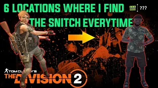 The Division 2 "THIS IS HOW I FIND THE SNITCH AND CASSIE MENDOZA EVERYTIME"