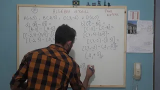 Álgebra vetorial - Resolução questão 03 - capitulo 01