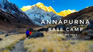 ANNAPURNA BASE CAMP TREK | ABC TREK | COMPLETE GUIDE | 4 DAYS 3 NIGHTS | WITHOUT GUIDE | DRONE SHOTS