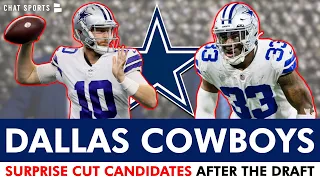 SURPRISE Cowboys Cut Candidates After 2024 NFL Draft Ft. Damone Clark, Cooper Rush & Deuce Vaughn