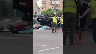 Israeli minister in car crash