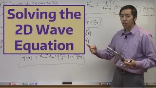 Solving the 2D Wave Equation