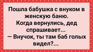 Бабушка с Внуком в Женской Бане! Сборник Свежих Анекдотов! Юмор!