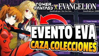 ¡TODAS las MISIONES de "CAZA DE COLECCIONES" en ESPAÑOL! 🎁 GUÍA COMPLETA del EVENTO de EVANGELION